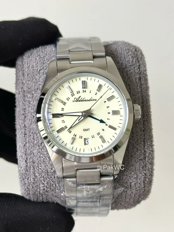 Addiesdive-Quartz-GMT-Cream-Dial-Men-AD2065-36mm-img Addiesdive Quartz GMT Cream Dial Men AD2065 36mm