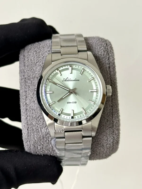 Addiesdive-VH31-Quartz-Mint-Green-Dial-Men-AD2066-36mm-img Addiesdive VH31 Quartz Mint Green Dial Men AD2066 36mm