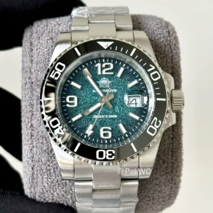 Addiesdive Diver Peacock Blue Quartz Men AD2513 41mm