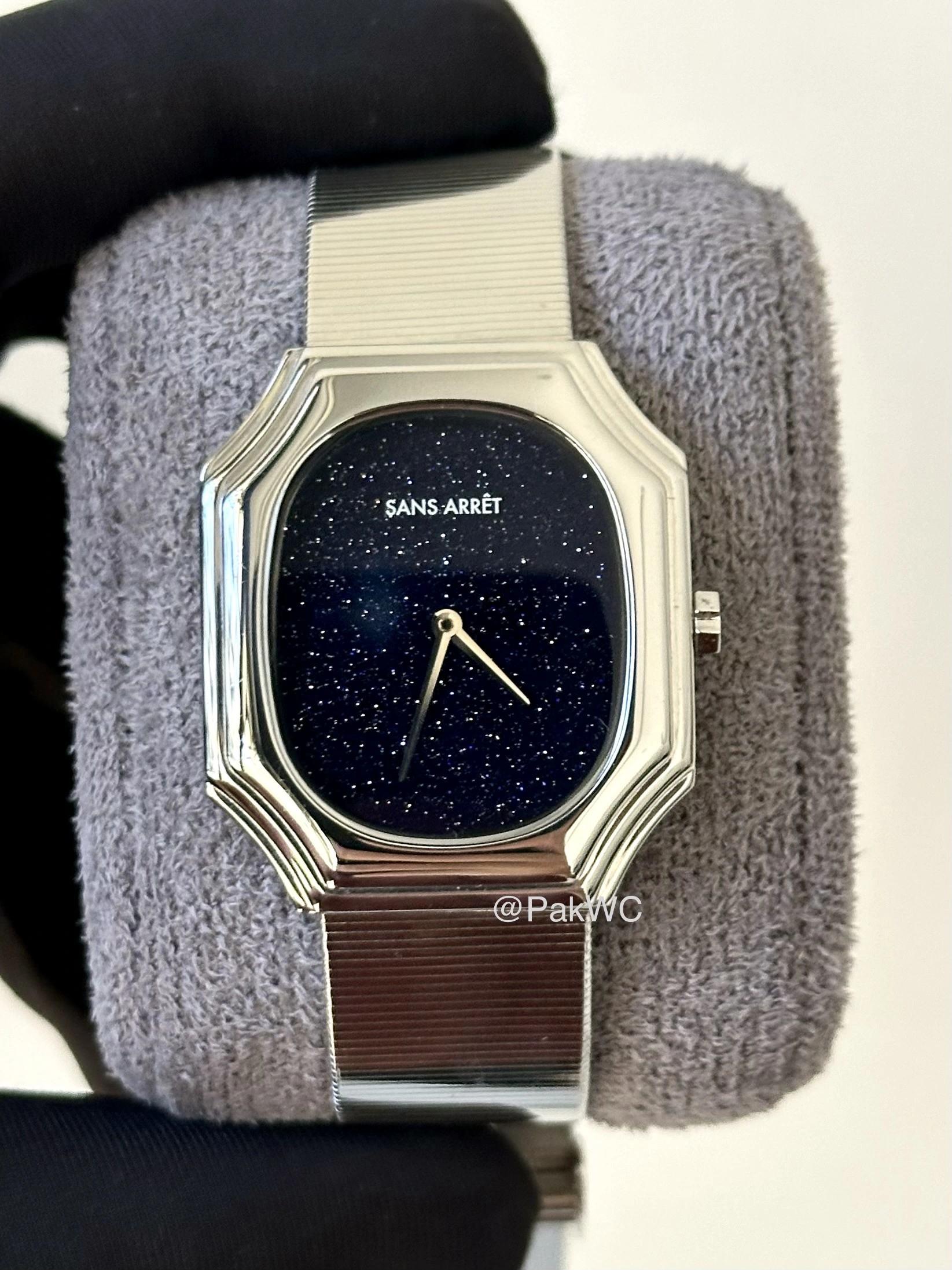 Sans Arret Prism Black Aventurine Quartz Men 32mm