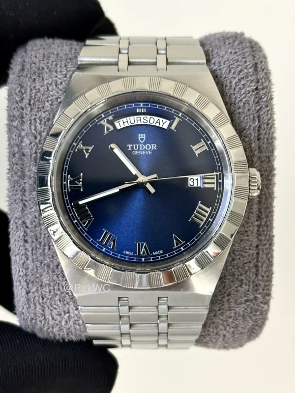 TUDOR-Royal-Day-Date-Blue-Automatic-Men-M28600-41mm-img TUDOR Royal Day Date Blue Automatic Men M28600 41mm