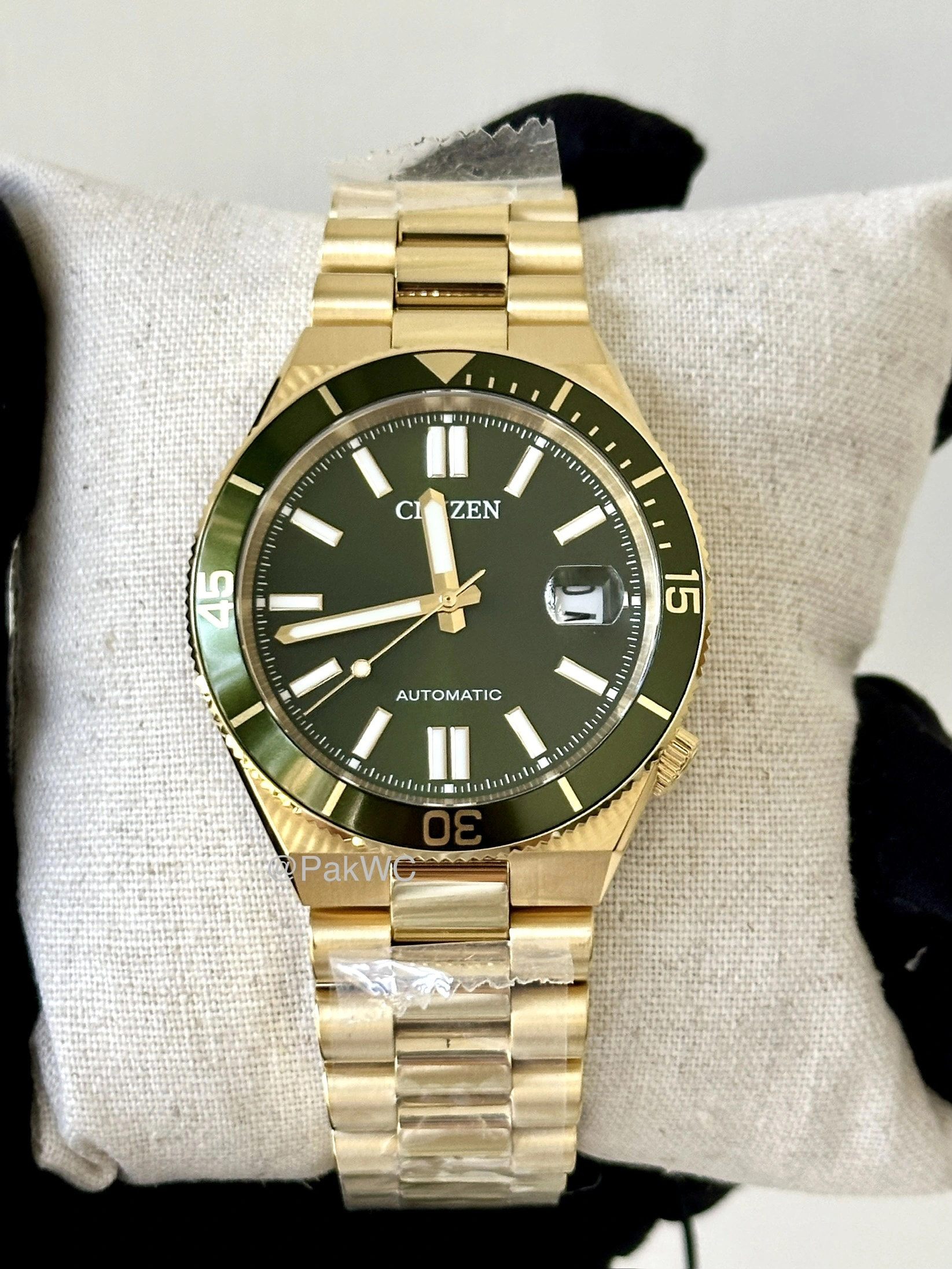 Citizen Tsuyosa Shore Gold Automatic Men NJ0232-53X 40mm