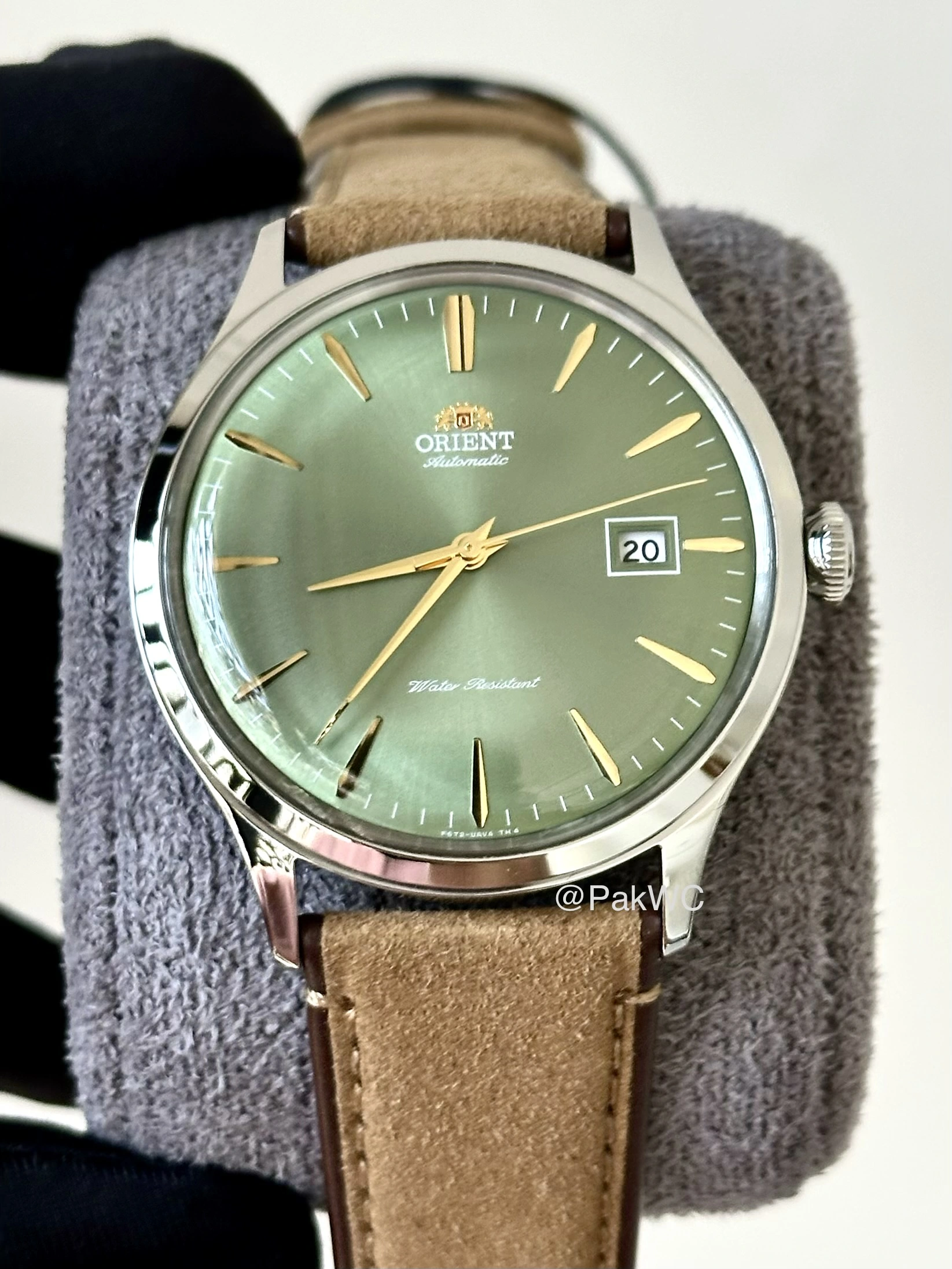Orient Bambino Green Automatic Men RA-AC0P01E30B 42mm