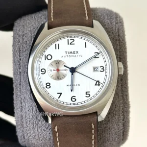 Timex Marlin Silver Dial Automatic Men TW2V62000ZV 39mm