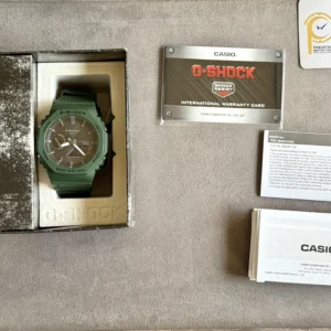 Casio Gshock Bluetooth Green Men GA-B2100-3A 45.4mm - Image 4